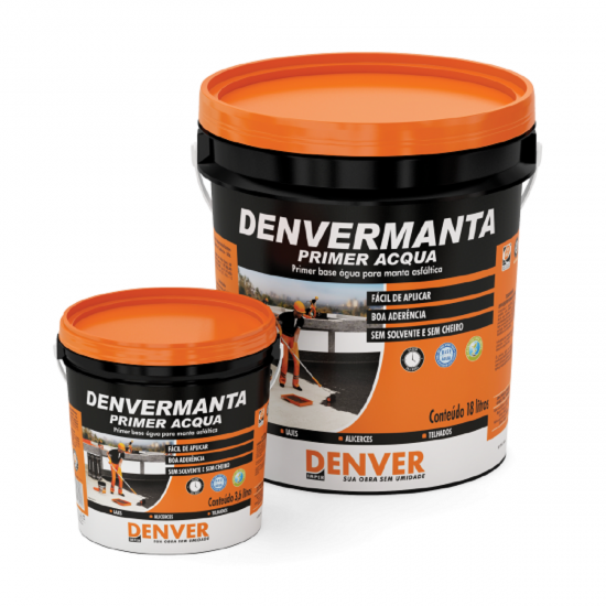Primer para Manta Denver Manta Primer Acqua 18 Litros Primer para Manta Denver Manta Primer Acqua 18 Litros