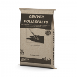 Bloco De Asfalto Denver Poliasfalto saco 20 Kg