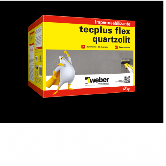 Impermeabilizante Tecplus Flex 18 Kg Quartzolit