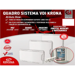 Quadro Sistema VDI de Embutir 30 x 50 Krona