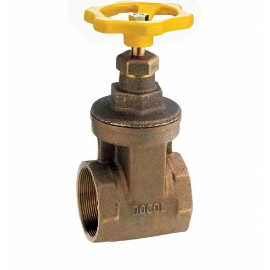 Registro de Gaveta Bronze Industrial 3" Docol com Volante